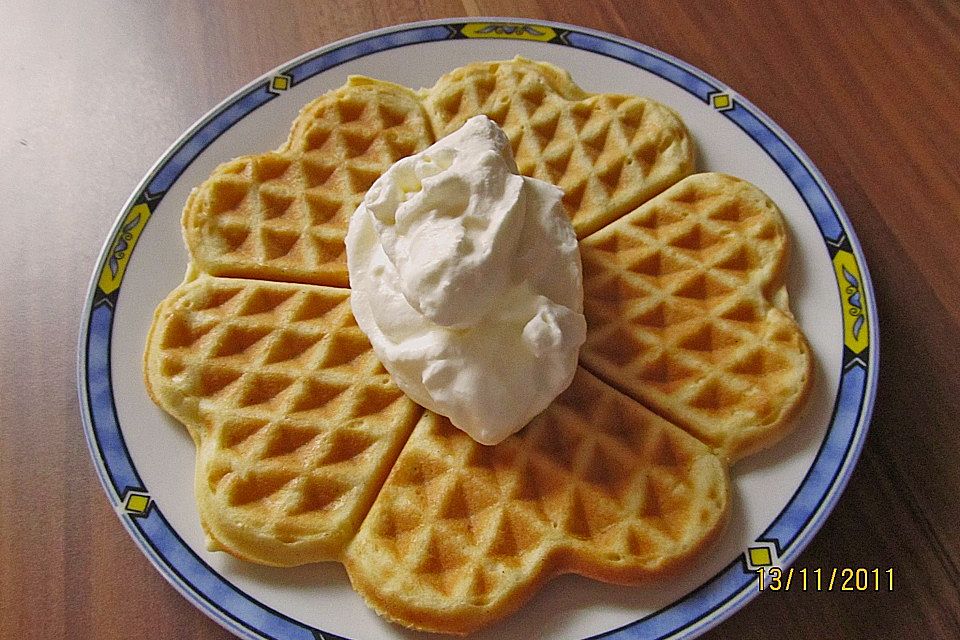 Vanille - Waffeln