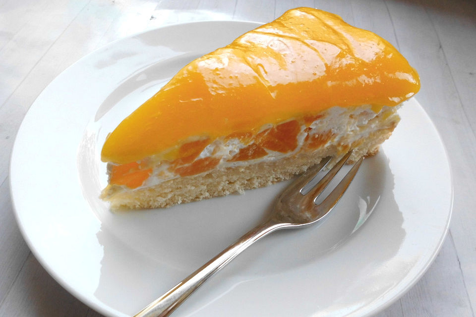 Pfirsich - Maracuja - Torte