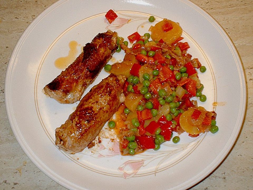 Panierte Schweineröllchen mit Kartoffelsalat von Karlbig| Chefkoch
