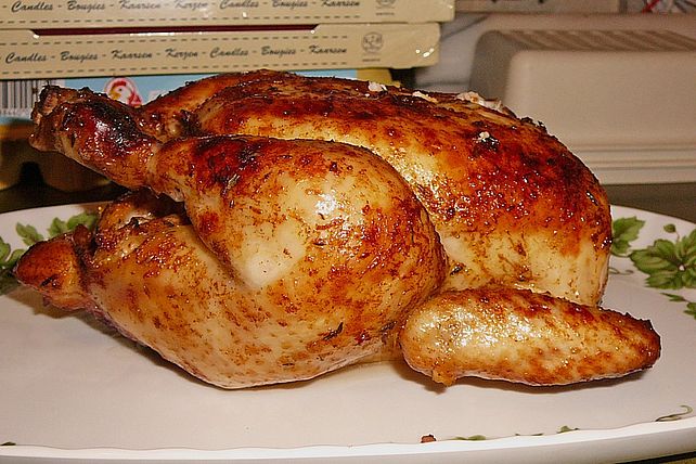 Dänisches Schlemmerhähnchen mit Apfelsauce von schwobamädle| Chefkoch