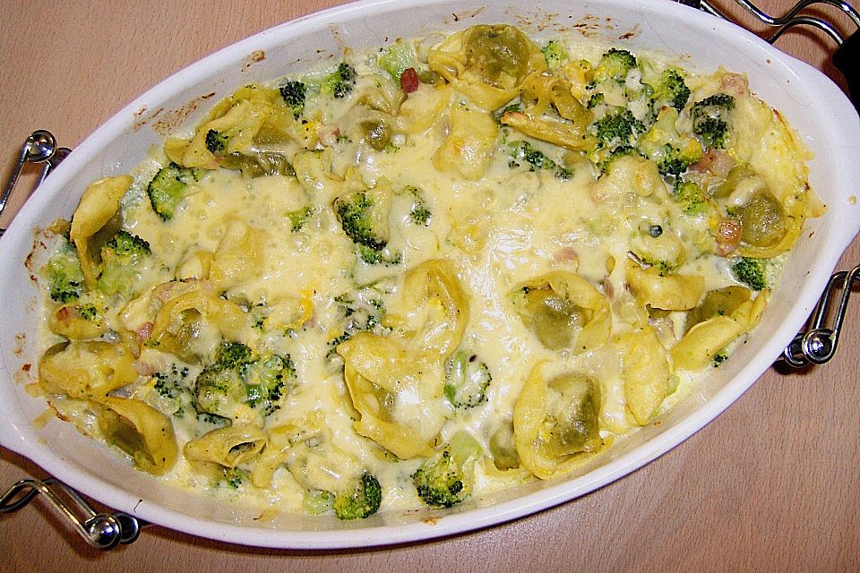 Tortellini - Brokkoli - Auflauf