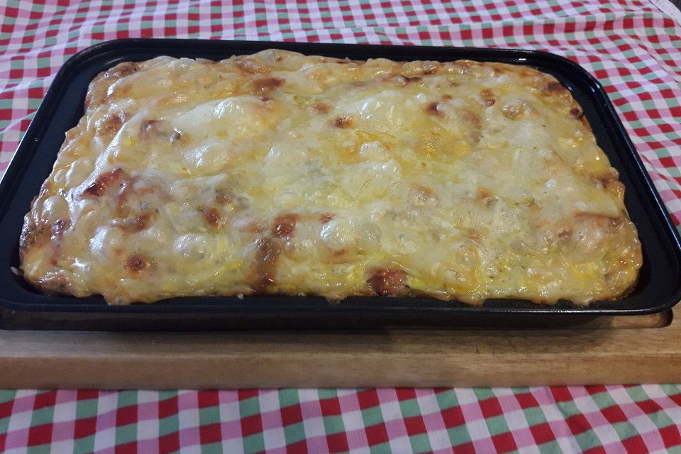 Kartoffelgratin mit Cheddar