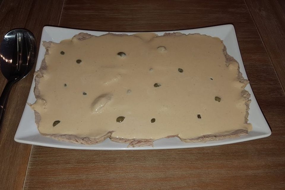 Vitello Tonnato nach Piemonteser Art