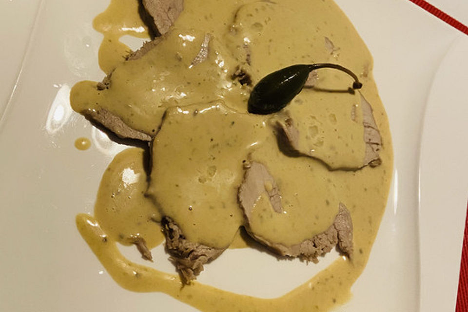 Vitello Tonnato nach Piemonteser Art