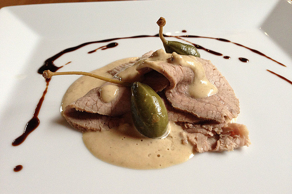 Vitello Tonnato nach Piemonteser Art