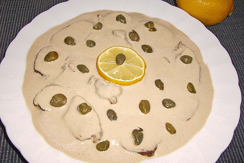 Vitello Tonnato nach Piemonteser Art