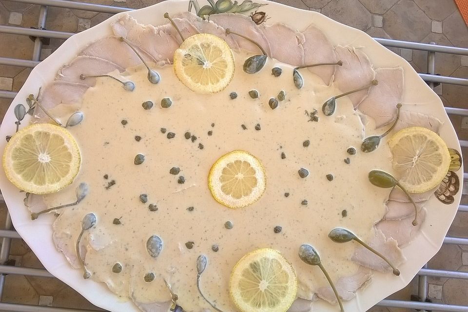 Vitello Tonnato nach Piemonteser Art