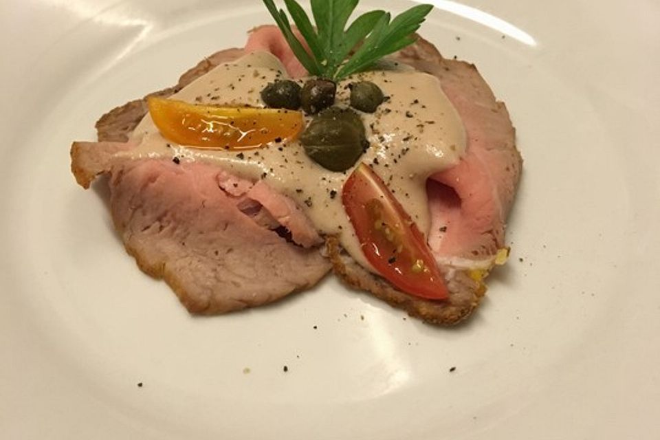 Vitello Tonnato nach Piemonteser Art