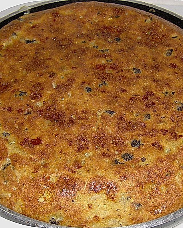 Käse - Oliven - Pfannenkuchen