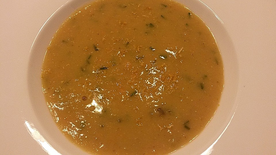 Rote Linsensuppe mit Aprikosen und Honig von Sofi| Chefkoch