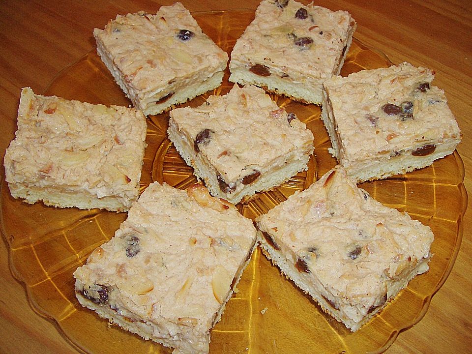 Apfelrahmkuchen mit Rosinen von puffel84| Chefkoch