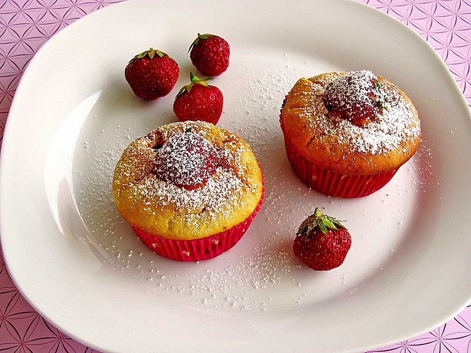 Erdbeer - Quark - Muffins von caeye831| Chefkoch