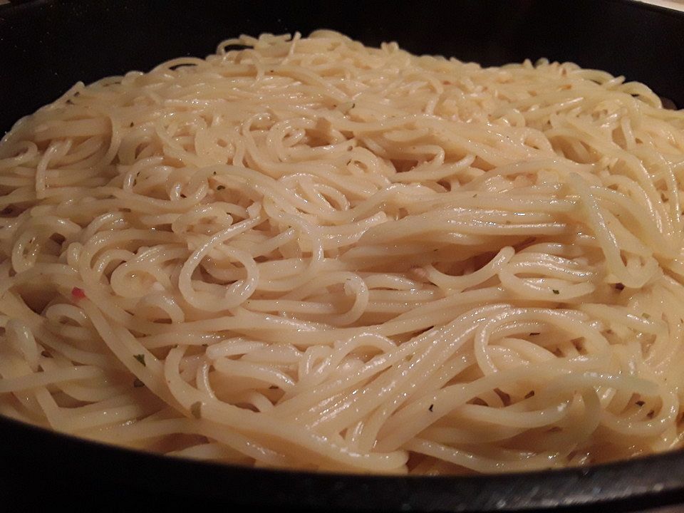 Knoblauchspaghetti von Rolanda| Chefkoch