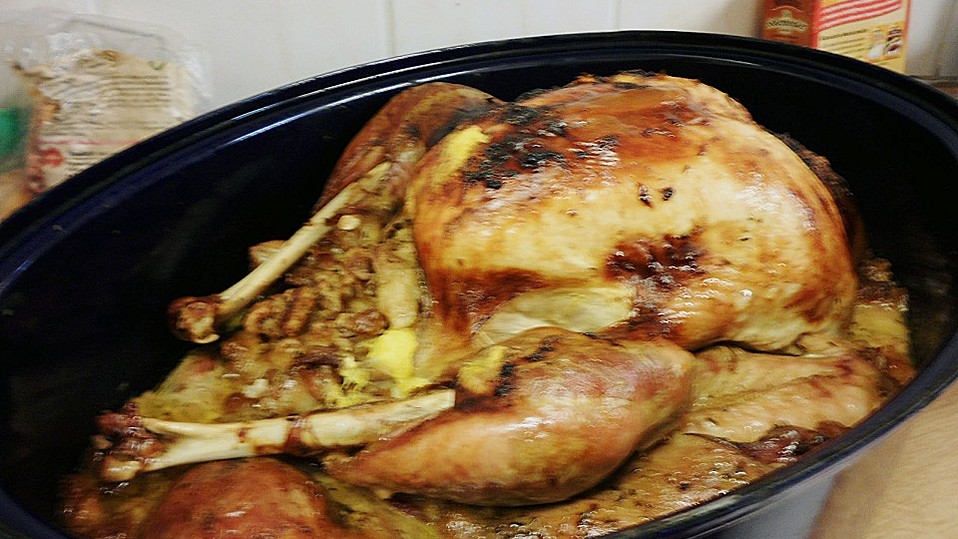 Breadstuffing bzw. Brotfüllung für Geflügel (Gans oder Pute) von pittyom