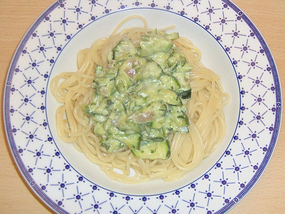 Zucchinisosse Zu Pasta Von Gaertnerin Chefkoch