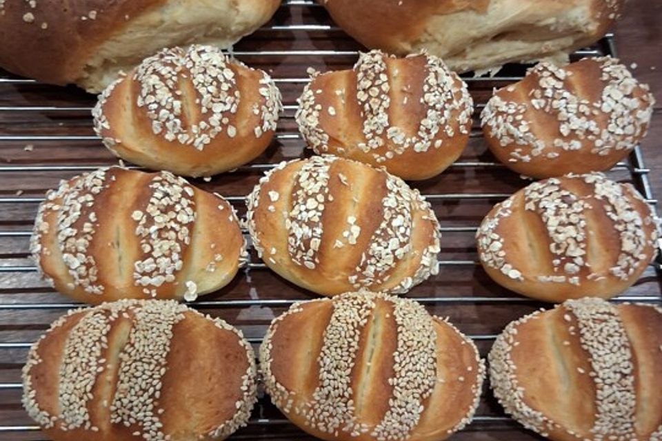 Brotchen Mit Quark Und Hefe