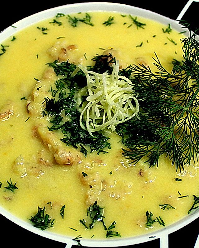 Kartoffel - Meerrettich - Suppe