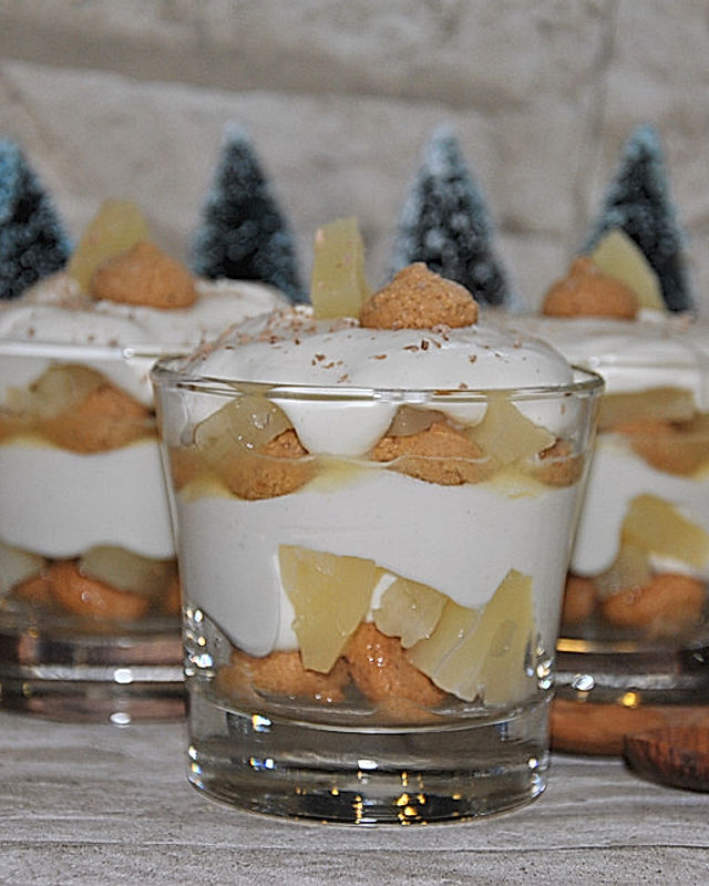 Ananas - Mascarpone - Dessert