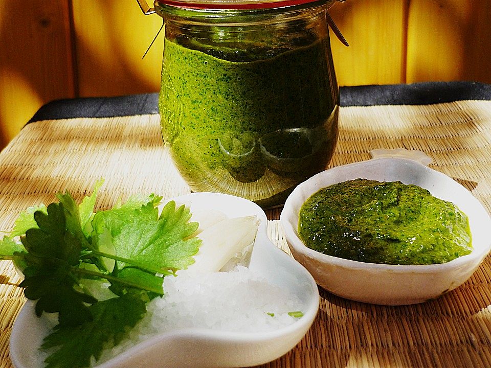 Koriander Paste von Moustgeuger Chefkoch