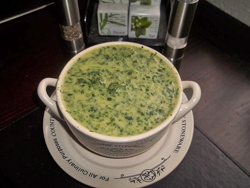 Spinatsuppe á la Rita| Chefkoch