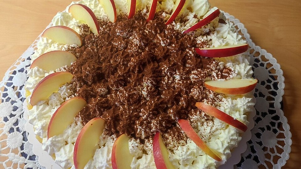 Apfelkuchen, supersaftig von supersüß