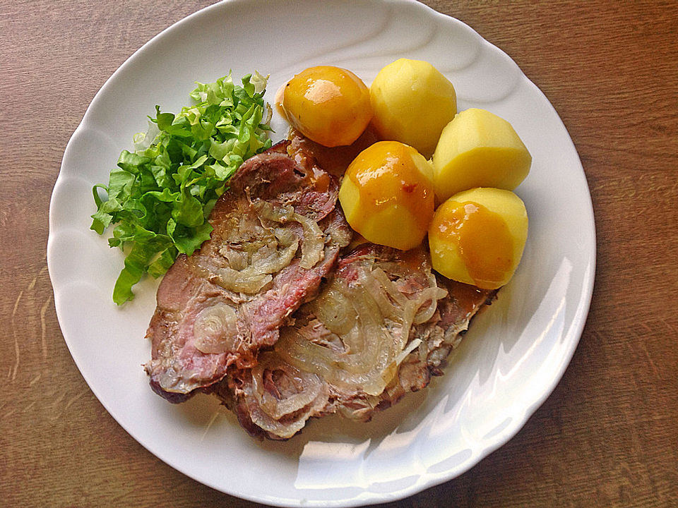 Würzbraten aus dem Römertopf von ankleima | Chefkoch