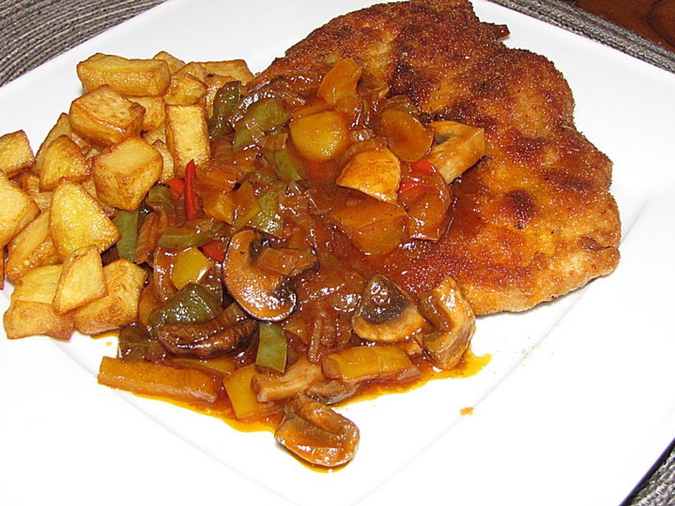Würzige Paprikaschnitzel von Marianne| Chefkoch