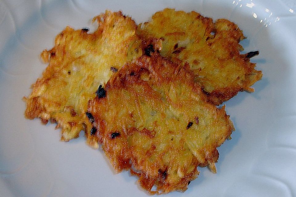 Knusprige Kartoffelpuffer