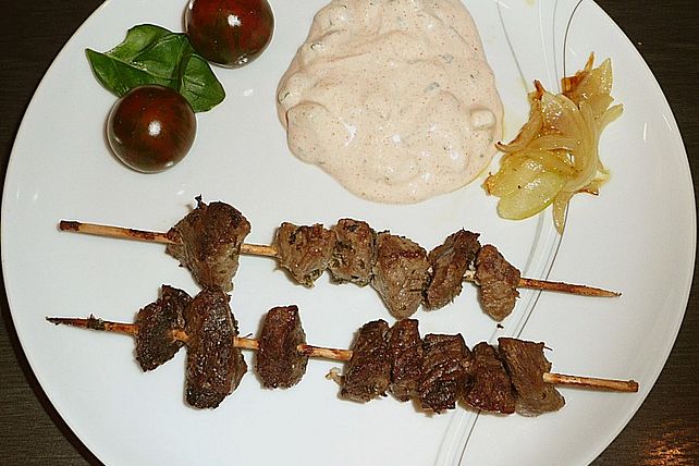 Lamm-Kebabs mit Kräutern von camouflage165| Chefkoch