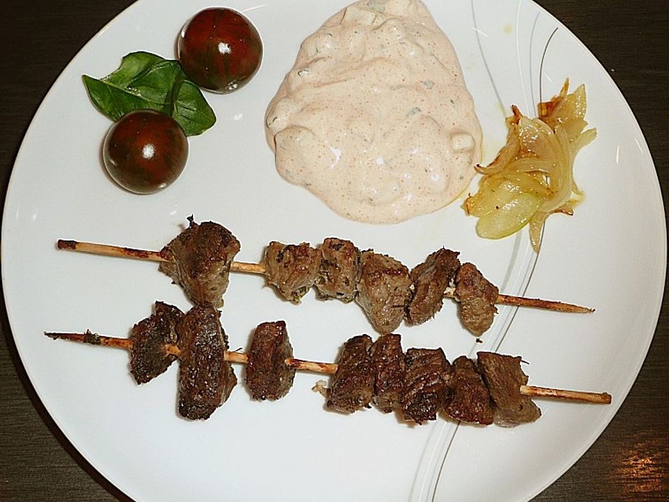 Lamm-Kebabs mit Kräutern von camouflage165| Chefkoch