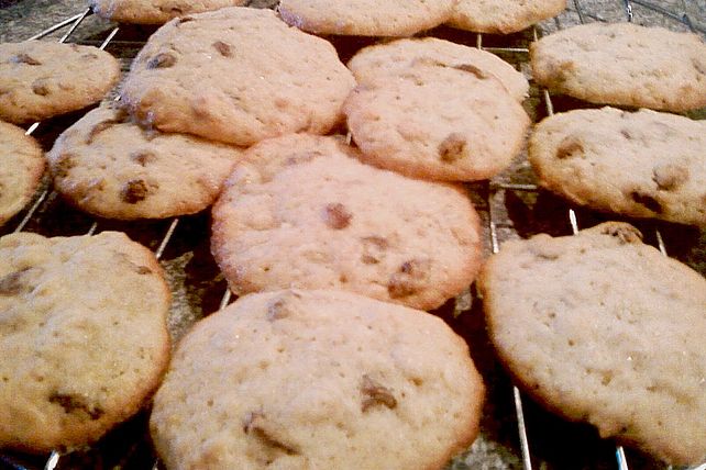 Bananen - Rosinen - Kokos - Cookies von pinktroublebee| Chefkoch