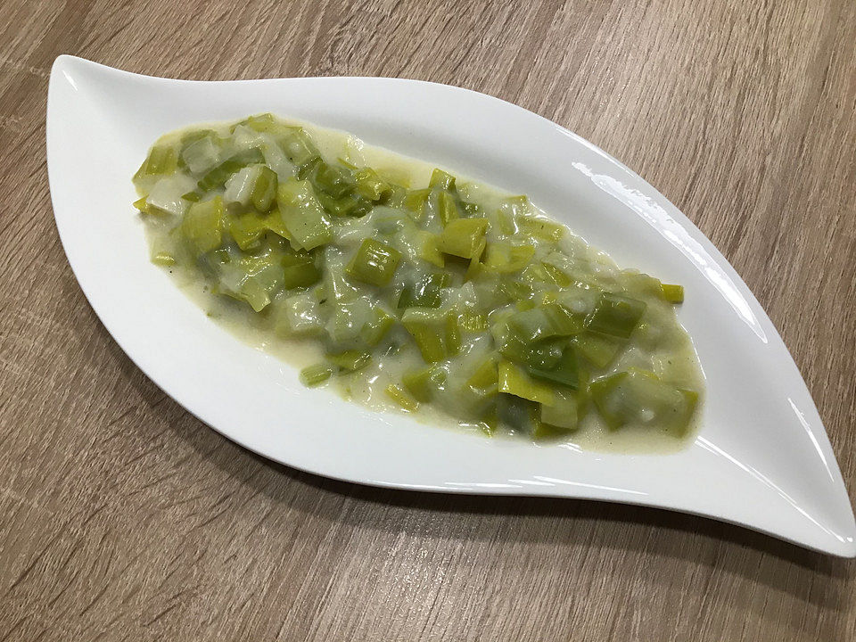 Lauchgemüse in Bechamelsauce von iobrecht| Chefkoch