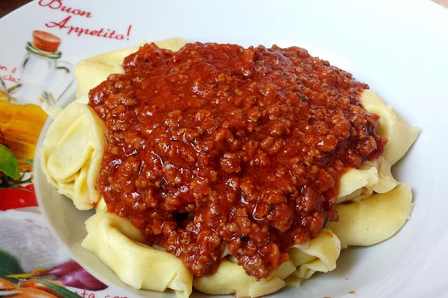 Tortellini mit Bolognesesoße von Joannya02| Chefkoch