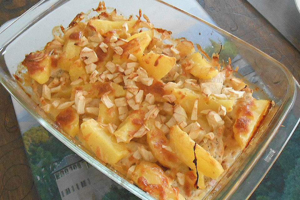 Sauerkraut - Apfel - Speck - Auflauf