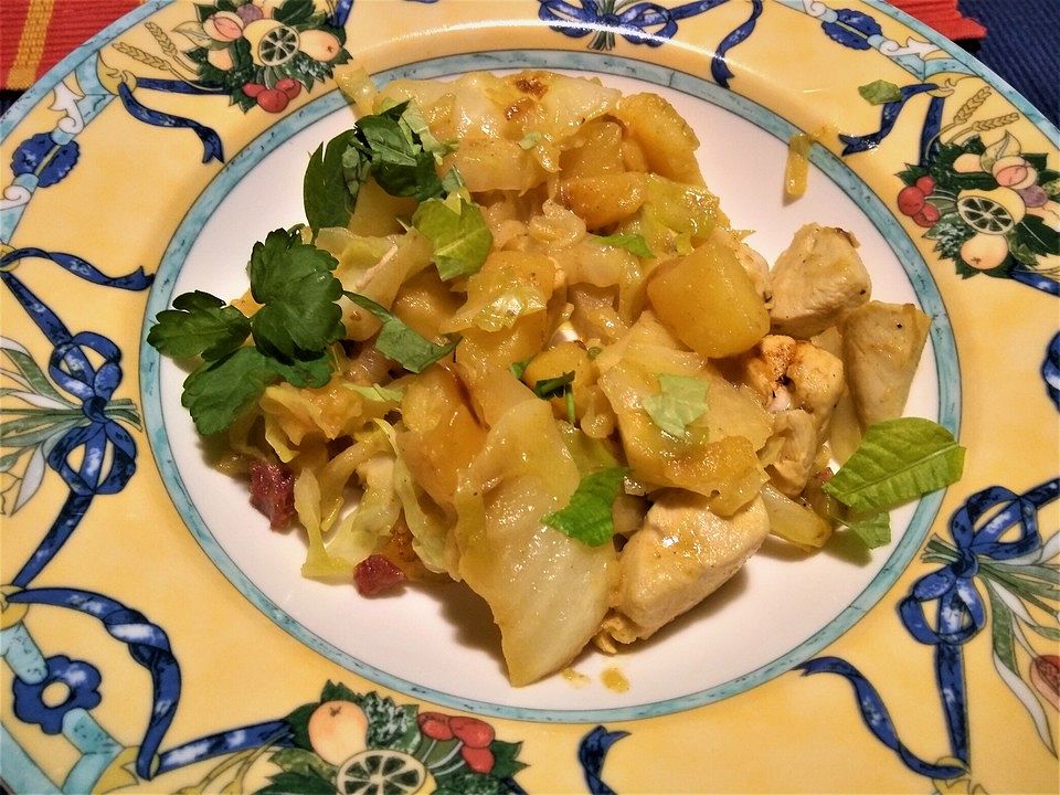 Curry-Spitzkohl von modibine| Chefkoch