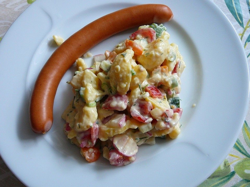 Bunter Kartoffelsalat von kimitsu| Chefkoch