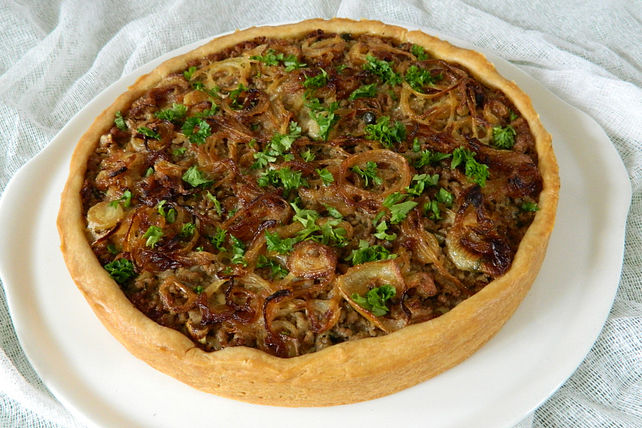Zwiebel - Hack - Kuchen von Schnetti5| Chefkoch