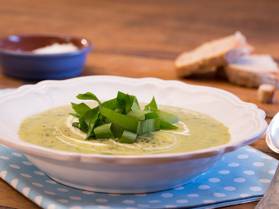 Exzellente Bärlauchsuppe