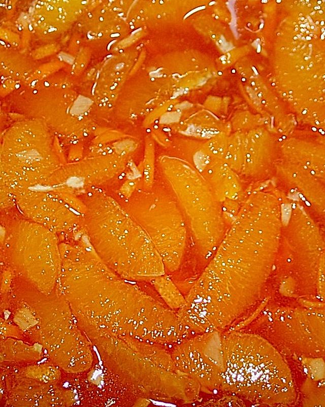 Orangen - Ingwer - Marmelade mit Campari
