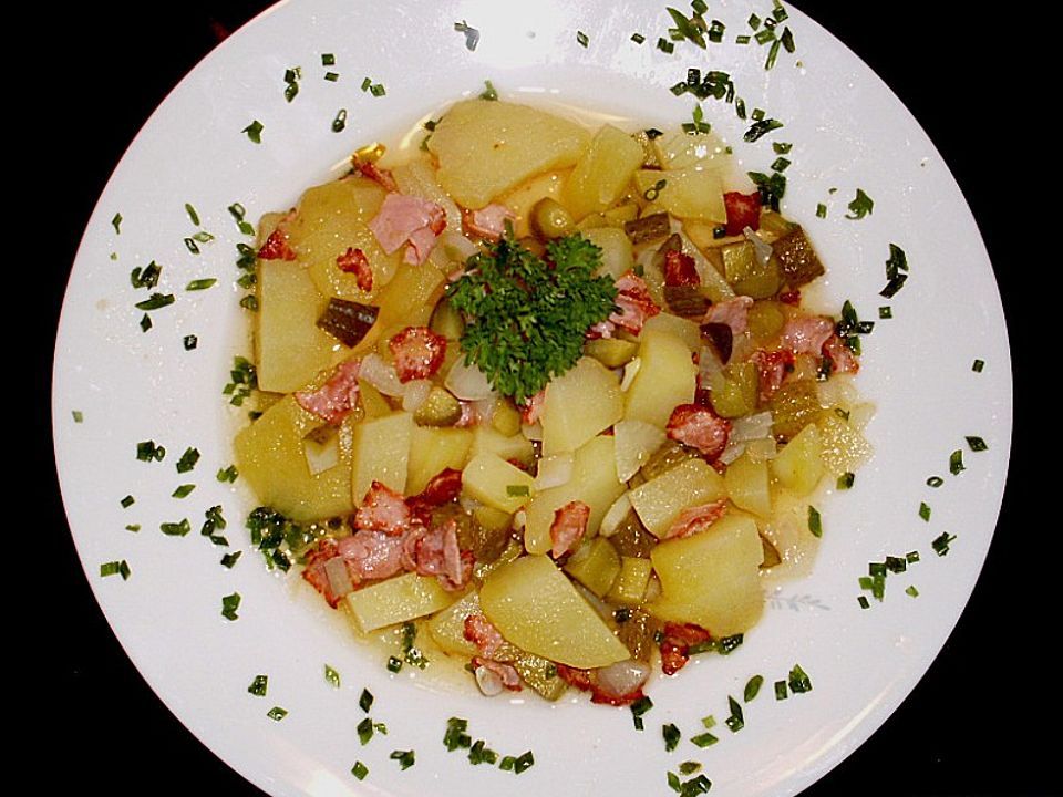 Schwäbischer Kartoffelsalat von satinka| Chefkoch