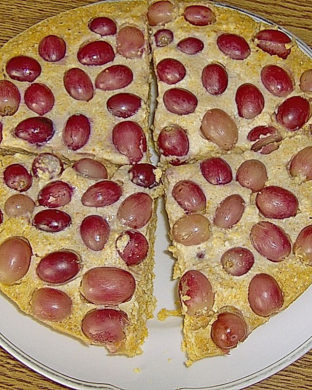 Käse - Trauben Pfannenkuchen