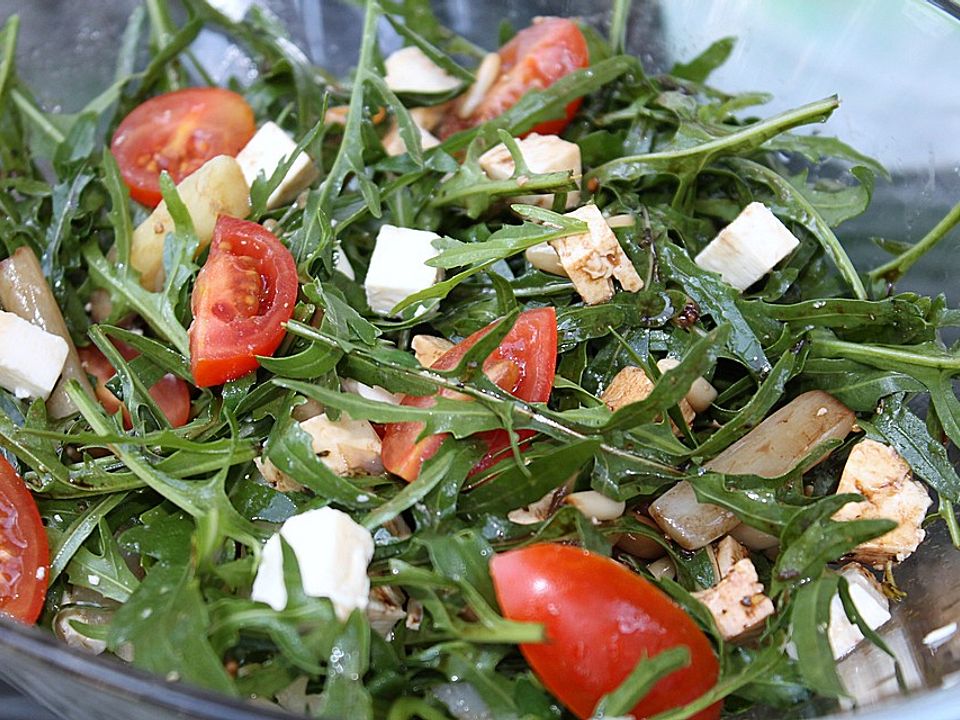 Salat mit Spargel, Rucola und Schafskäse von lisi68| Chefkoch Salat mit Spargel, Rucola und Schafskäse von lisi68| Chefkoch