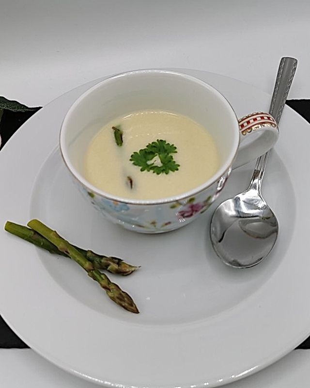 Spargel - Vanille - Suppe