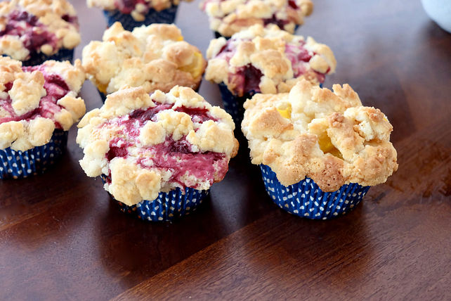 Himbeer-Muffins mit Streuseln von Brotfan63| Chefkoch