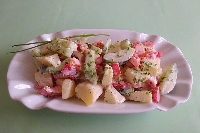 Kartoffelsalat mit Äpfeln von I-C-F| Chefkoch