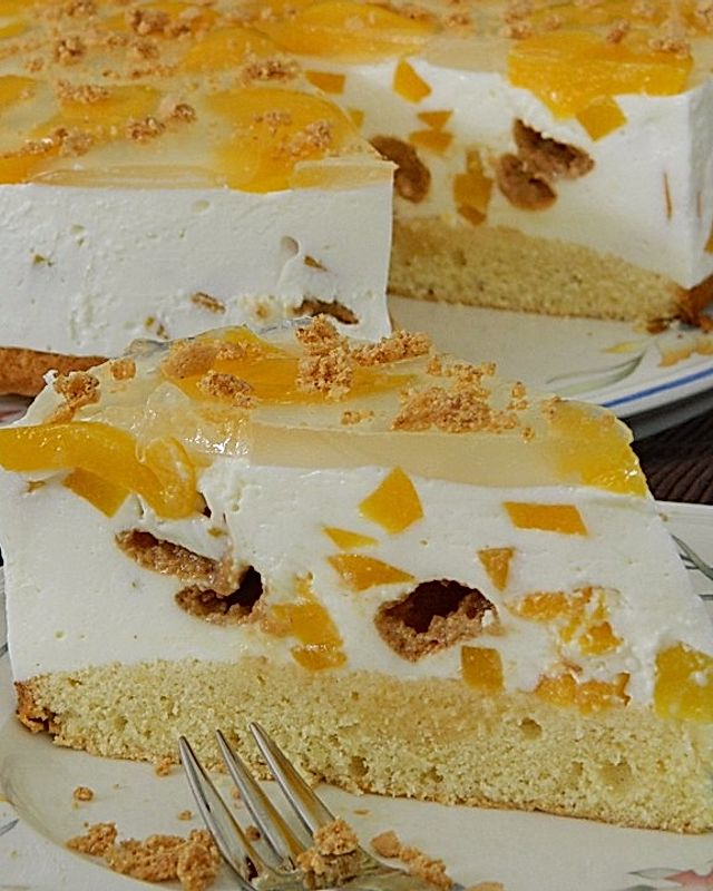 Quark - Pfirsich - Torte