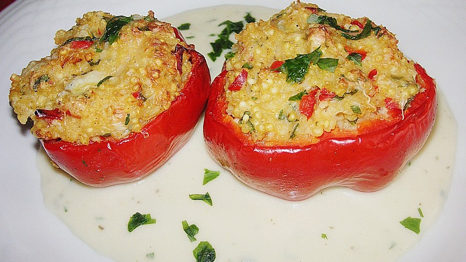 Gefüllte Paprikahälften von Takisha