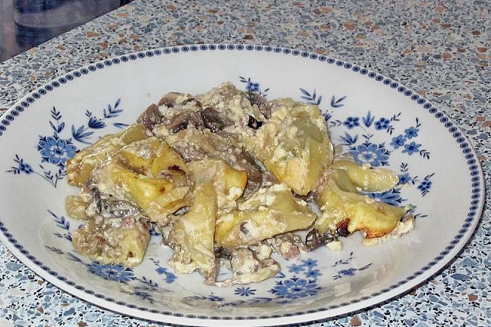 Tortellini aus dem Ofen Tortellini aus dem Ofen