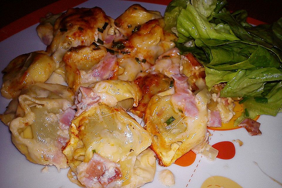Tortellini aus dem Ofen Tortellini aus dem Ofen
