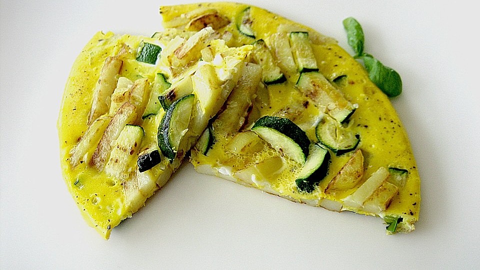 Tortilla Mit Zucchini Von Sivi Chefkoch 